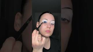 The BLUEST eyeshadow ever