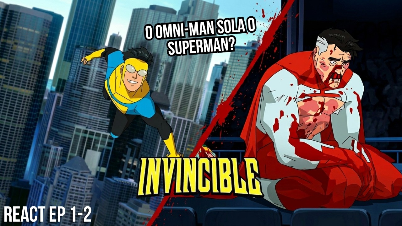 O OMNI-MAN É INSANO | Reagindo a Invencível pela primeira vez