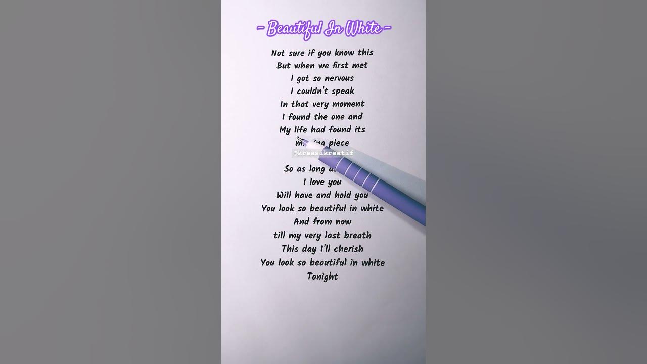 👰 Beautiful In White – Shane Filan | A Wedding Song That Melts Hearts