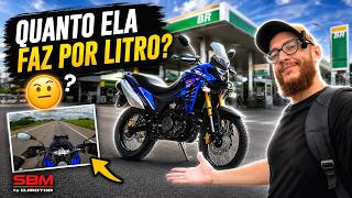 🔥PRIMEIRO TESTE DE CONSUMO NA SBM 250T E IMPRESSÕES INICIAIS SOBRE A MOTO!