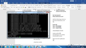 Asterisk Tutorial #1: Asterisk install on Debian: Basic SETUP and First Steps