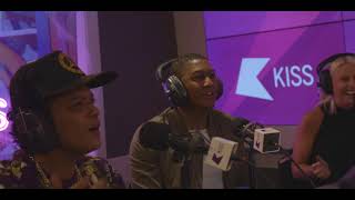 Bruno Mars cool ass banter with UK hosts about 24K Magic LIVE @ Kiss FM UK 2016