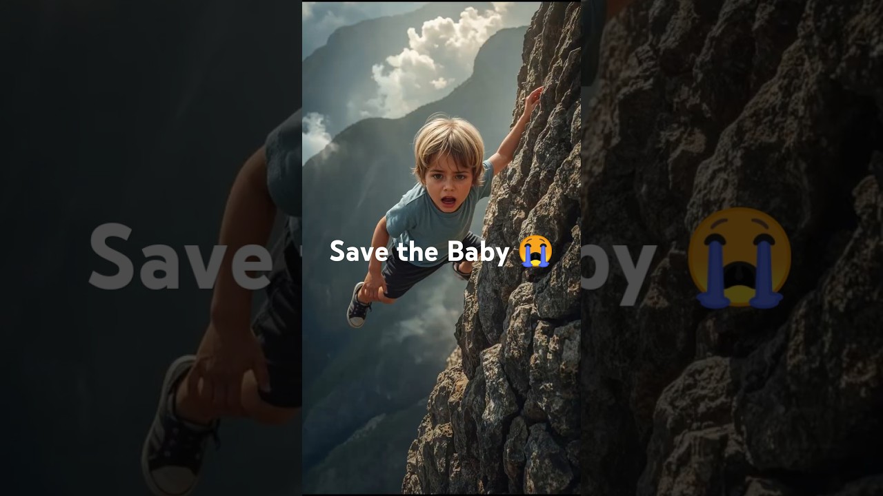 Hero Panda Saves Baby Hanging From Cliff | Heartwarming Rescue Story | 
