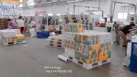 Automatic Facial Tissue V folding Machine with Auto Transfer