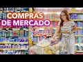 COMPRAS DO MÊS COMPLETA NO MERCADO | VLOG #9