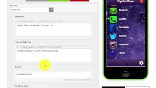 Zapable Contact Us Feature