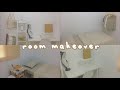 extreme small room makeover ☁️ || aesthetic