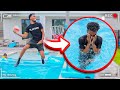 MY BROTHER FORCED ME TO JUMP IN THE POOL WHILE FULLY DRESSED! *HILARIOUS*