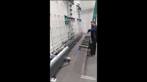 TENON 3300 x 9000 install Demo Video. one of biggest Flexible spacer IG line in the world