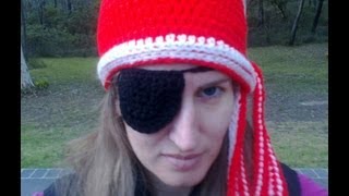 Eye Patch Crochet Tutorial