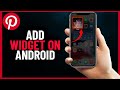How to Add Pinterest Widget on Android | Step by Step (2024)