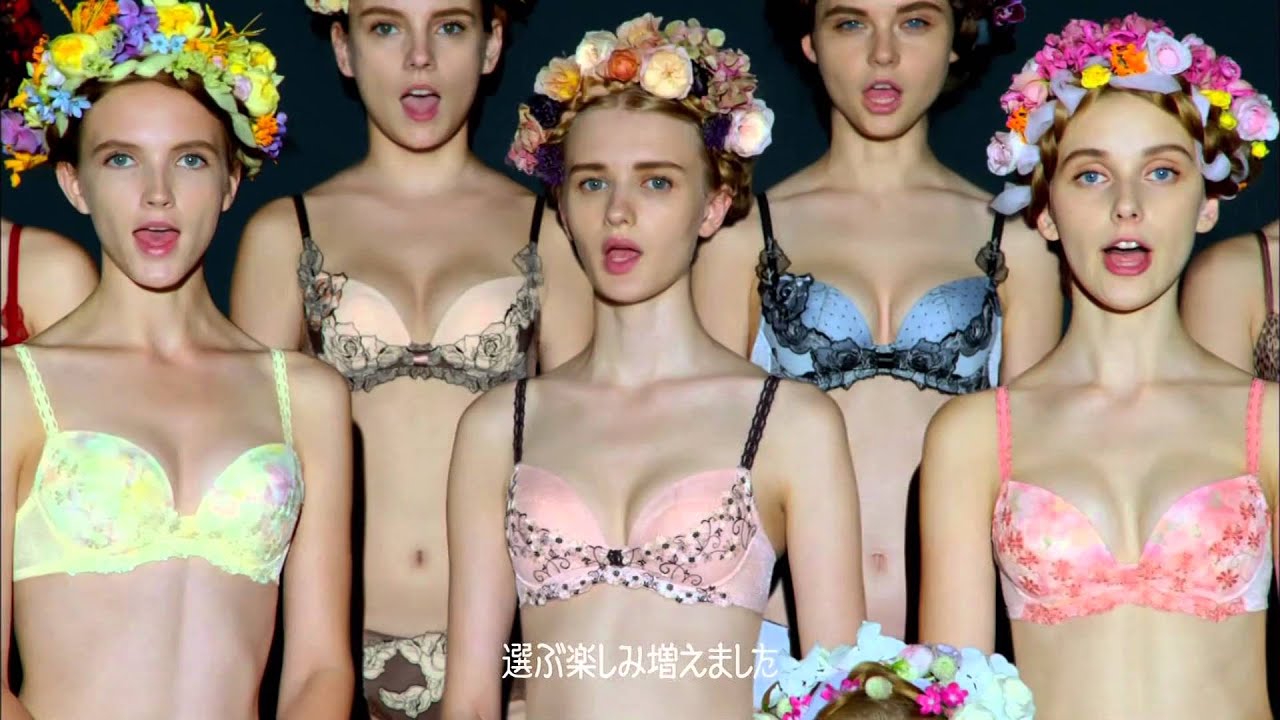 朝の谷間、ながもち、リボンブラ CM ワコール 「朝の谷間、ながもち、リボンブラ」 - YouTube