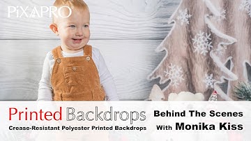 Pixapro Printed Backgrounds - Behind The Scenes with Monika Kiss