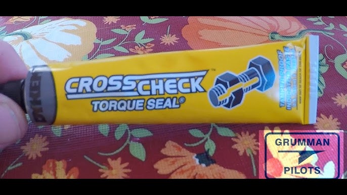 Dykem Cross Check Torque Seal® Tamper-Proof Indicator Paste, 1 fl. oz.,  Tube, Blue