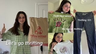 Thrifting 101 * Thrift Haul at the end