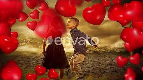 Hearts Frame and Transitions | Motion Graphics - Envato elements