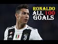 Cristiano ronaldo all 100 goals with juventus 20182021  4k