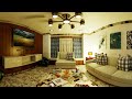 360° Living Room Warm | 4K Ultra HD | Imagine 3D