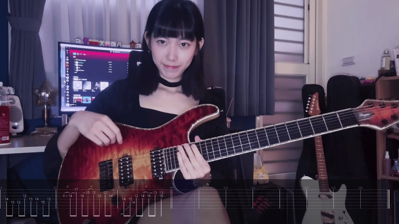 Leevia | ERRA - Gore of Being (Guitar Cover+TAB)