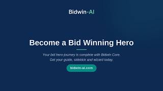 Bidwin Demo: A Bid Hero's Journey