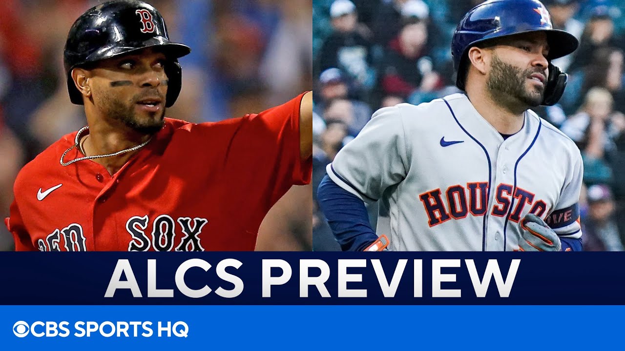 Here's The Red Sox-Astros Schedule For The ALCS