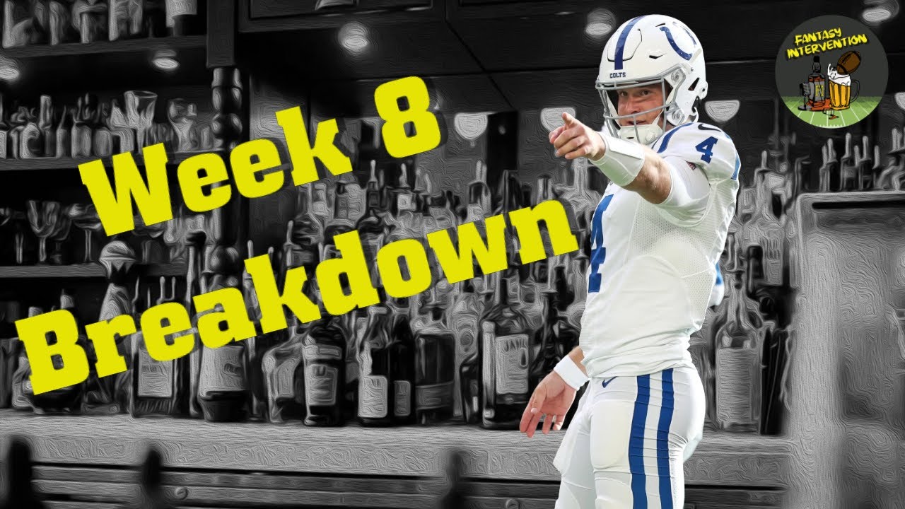 week-8-fantasy-football-advice-and-breakdown-youtube