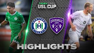 10.04.2026 | Hartford Athletic vs. Louisville City FC - Prinx Tires USL Cup Game Highlights