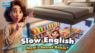 Mom’s Secret Room? | Easy English Listening for Beginners (A1-A2 Level)