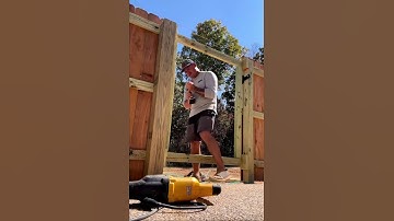 Building gate for fence