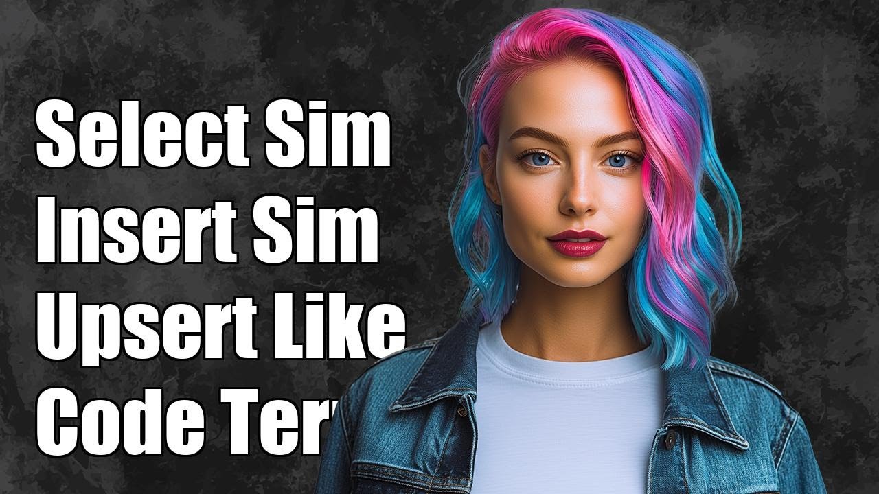 Is there a programming term for selecting or inserting similar to "upsert"? 