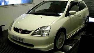 Jdm Honda Civic Ep3 Type R Rolling Road 246.5Bhp Gruppe M