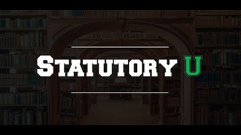 Statutory U: Risk Based Capital 101 Clip