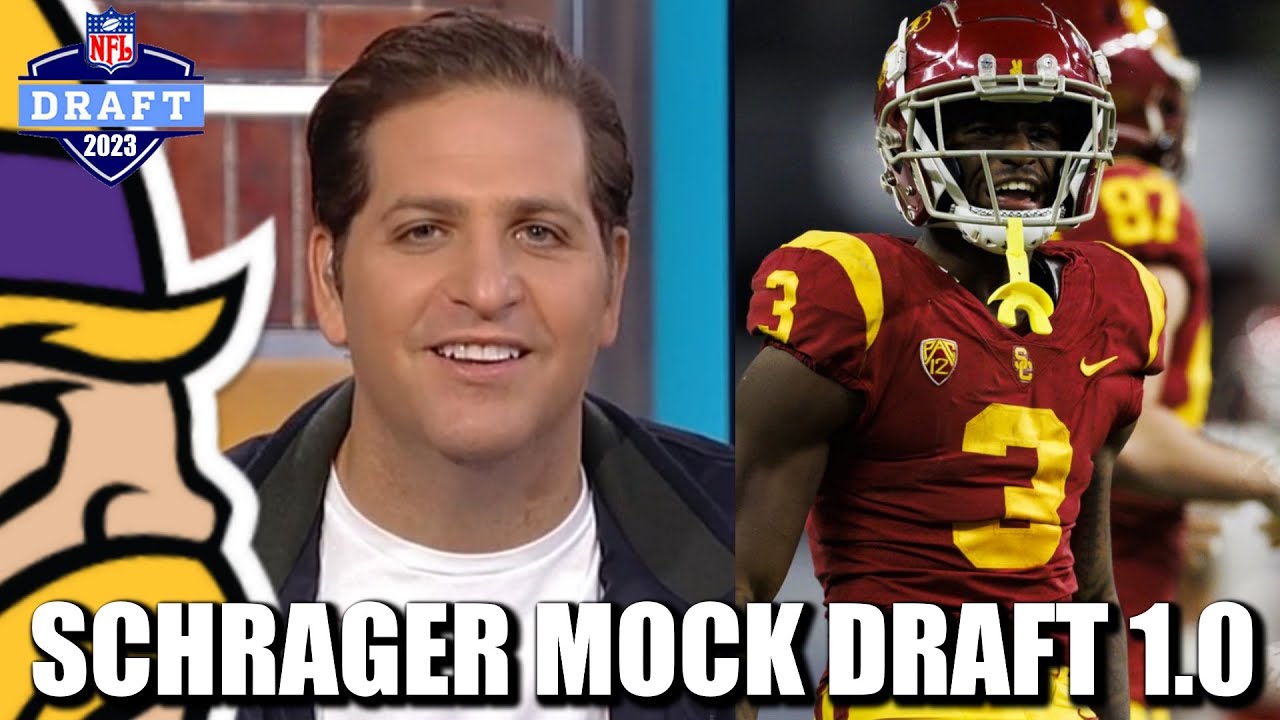 GMFB Pete Schrager's NFL Mock Draft 1.0: Vikings Land Slot Machine
