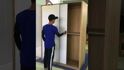 Tủ áo cánh lùa 1,5m  Cao 2m