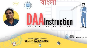 DAA Instruction in 8085 microprocessor | Example