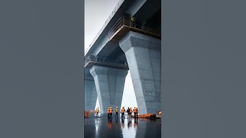 FINAL INSPECTION Goes Wrong: Tallest Bridge Collapses! #bridge #fail #construction #engineering