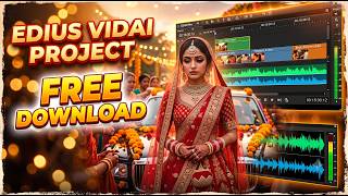 09/25/2026 FREE EDIUS VIDAI VIDHI PROJECT | Beautiful Wedding Vidai Song Project screenshot 3