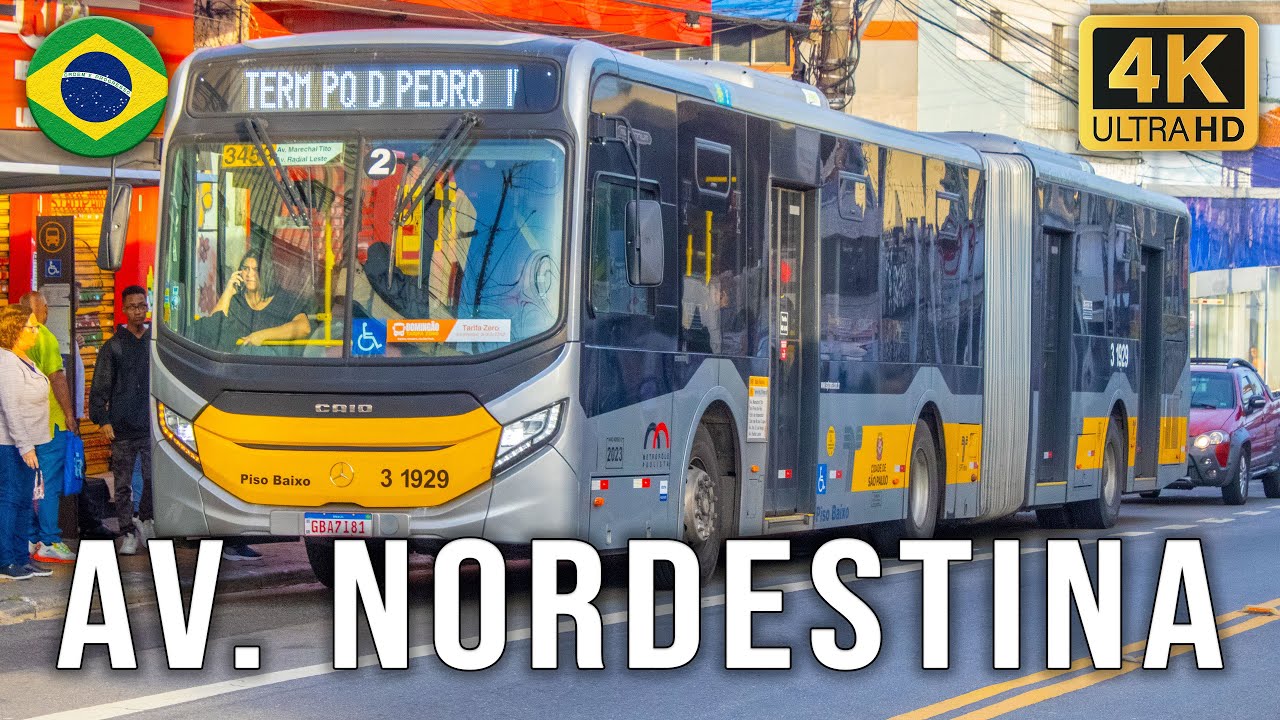 Avenida Nordestina - Movimentação de Ônibus #877