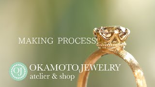 ブラウンダイヤモンドリング