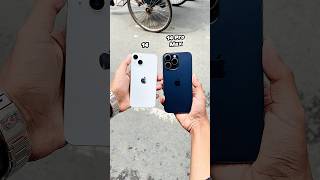 iPhone 14 Vs iPhone 14 Pro Max || Camera Zoom Test! #shorts
