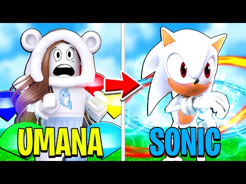 DA UMANA A SONIC SU ROBLOX!