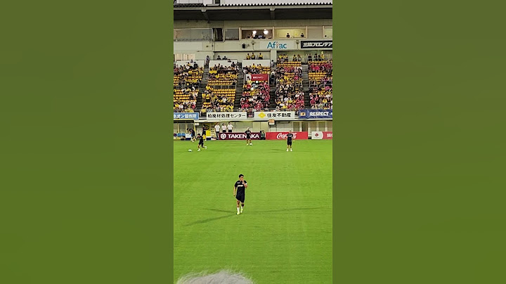 香川真司　ウォーミングアップ中 セレッソ大阪 柏レイソル