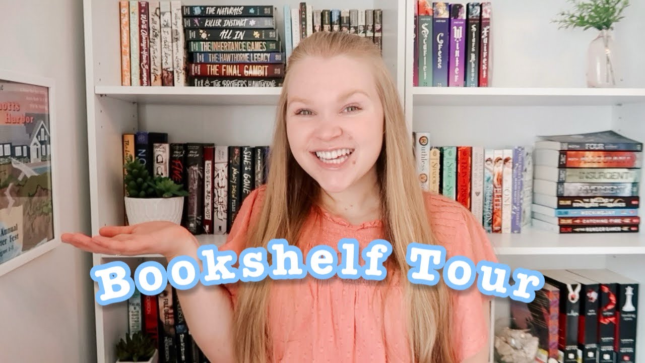 Bookshelf Tour 📖🪴 // in-depth tour of my bookshelves and how I organize ...