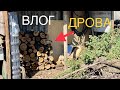 Напилил дров на зиму. Дрова из того, что есть. Как живут мои бройлеры