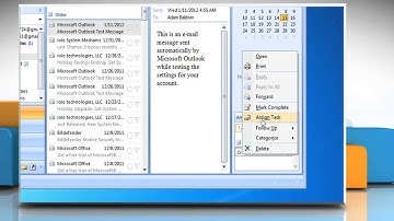 Outlook 2007: How to create and assign tasks