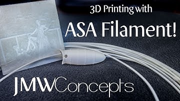 Testing ASA Filament on Anet A8 3D Printer - How to Print Tutorial