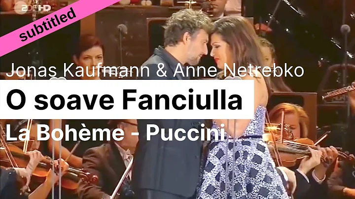 Opera Lyrics - Anna Netrebko & Jonas Kaufmann   O ...