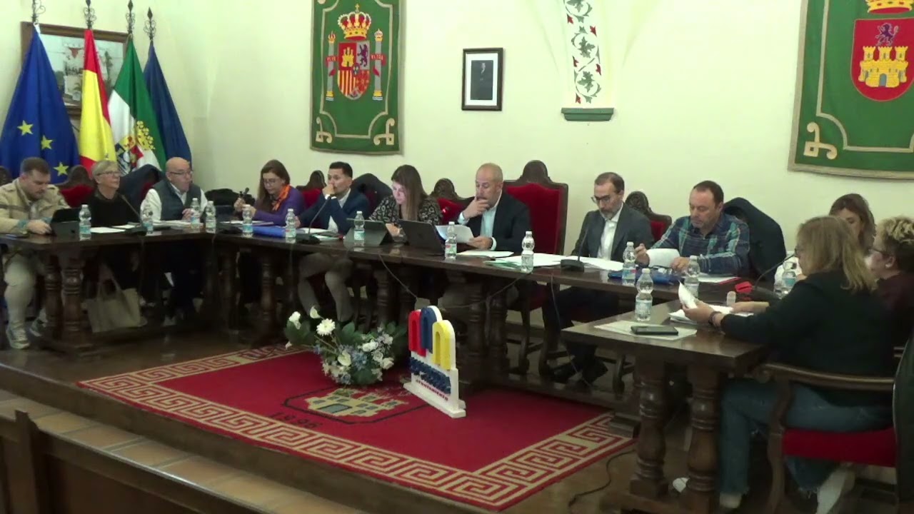 Pleno noviembre 2025 Malpartida de Cáceres