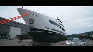 Heysea Asteria 142 SUPERYACHT OFFICIAL LAUNCH by Ensign Yachts 585 views 1 year ago 1 minute, 19 seconds