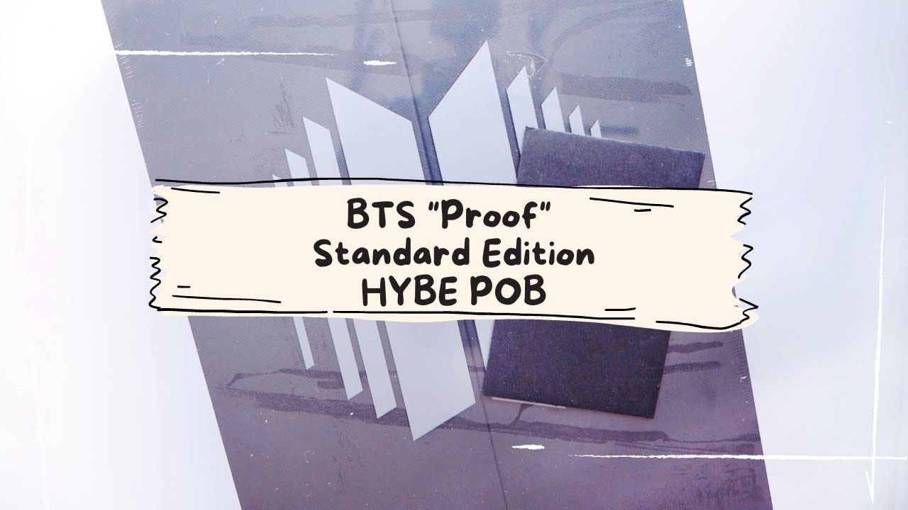 UNBOXING BTS "PROOF" - HYBE PRE-ORDER BENEFIT